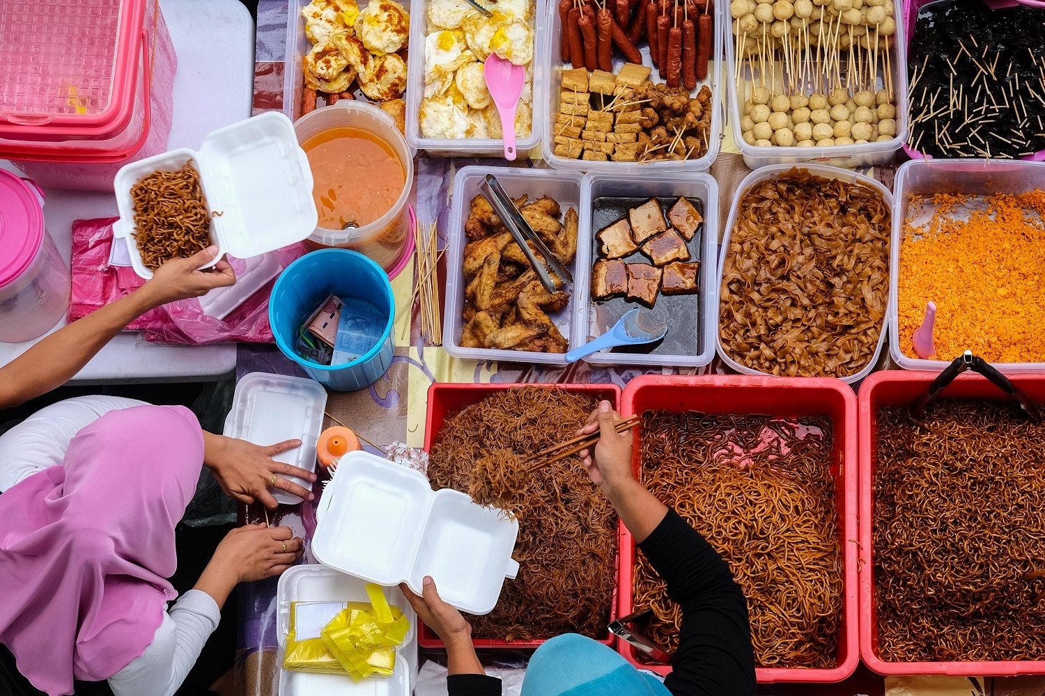 新加坡美食攤販